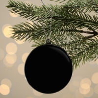 Ёлочная игрушка - шар новогодний на Новый Год «С НГ, короч», d = 7,5 см Ёлочная игрушка - шар новогодний на Новый Год «С НГ, короч», d = 7,5 см