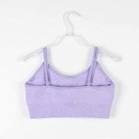 Топ женский спортивный меланж, цвет лаванда, SL Russian Brand, р-р L Топ женский спортивный меланж, цвет лаванда, SL Russian Brand, р-р L