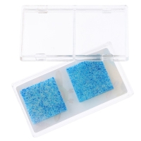 Печать цветная &laquo;Зверята&raquo; , набор 3 шт., ролик-печать с 2 насадками, штемпельная подушка