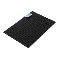 Коврик eva универсальный Grand Caratt, Соты 46 х 66 см, черный Коврик eva универсальный Grand Caratt, Соты 46 х 66 см, черный