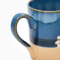 Кружка чайная новогодняя &laquo;Варежки&raquo;, 350 мл, ручная работа