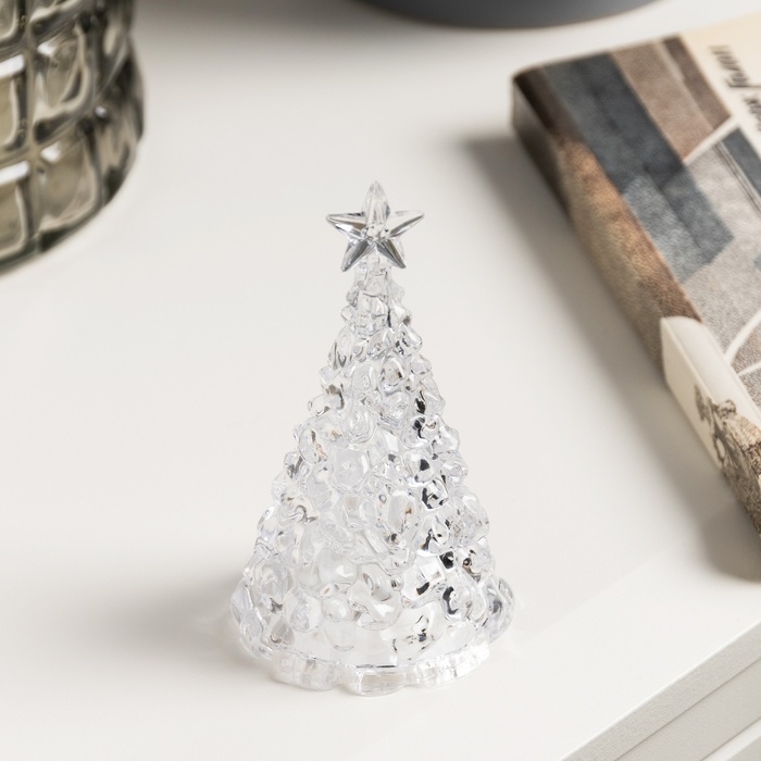 Фигура световая «Елочка» 10х6 см, от батареек 3хAG13 (в комплекте), свечение тёплое белое Фигура световая «Елочка» 10х6 см, от батареек 3хAG13 (в комплекте), свечение тёплое белое