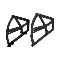 Механизм для обувницы полок CAPPIO, 2-х ярусная, до 13 мм, пластик, черный