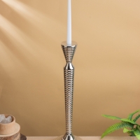 Подсвечник "Лайт" 15х15х52,5 см, алюминий