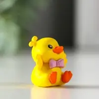 Сувенир полистоун "Утята на отдыхе" набор 6 шт 2,4х3х3 см