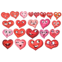 Пазл «Сердечки-валентинки» Пазл «Сердечки-валентинки»