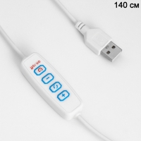 Светильник настольный "Эстетика" LED 3Вт USB диммер/провод 1,5м 12х12х20см