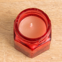 Свеча вотивная в стеклянной баночке с крышкой 100 гр, тропический закат Свеча вотивная в стеклянной баночке с крышкой 100 гр, тропический закат