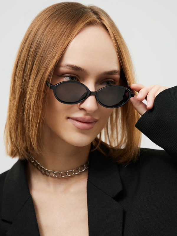 Очки солнцезащитные женские, uv 400, ширина 13.8 см, дужка 13.6 см, линза 6.3 х 4 см