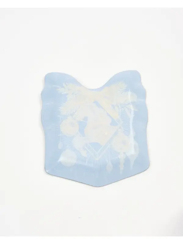 Тарелка плоская новогодняя &laquo;Роскошного года&raquo;, 15.1&times;17.3 см