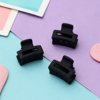 Краб для волос "Ариэлла" (набор 6 шт) прямой, 2,5 см, чёрный Краб для волос "Ариэлла" (набор 6 шт) прямой, 2,5 см, чёрный