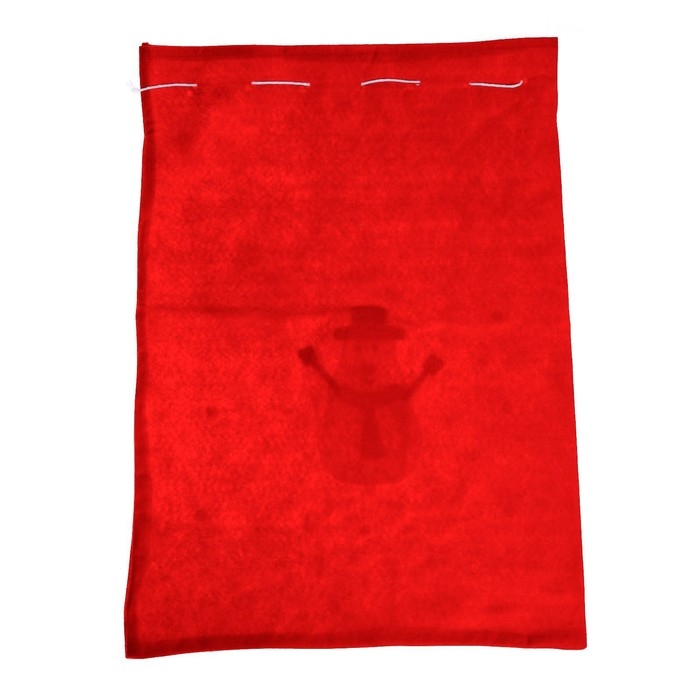 Мешок Деда Мороза &laquo;Снеговик&raquo;, 50 &times; 70 см