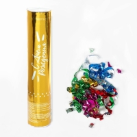 Хлопушка пневматическая &laquo;С днём рождения&raquo;, 20 см