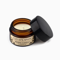 Свеча ароматическая &laquo;Cozy atmosphere&raquo; аромасвеча, аромат апельсин, 5 х 5,3 см