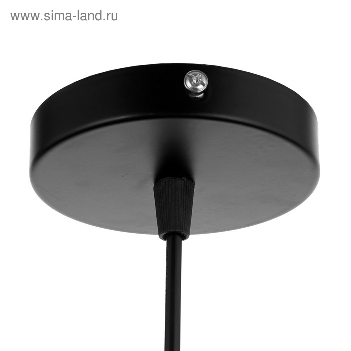 Подвес BayerLux Подвес BayerLux "Шар" 1х60Вт Е27 черный 18,5х18,5х16см