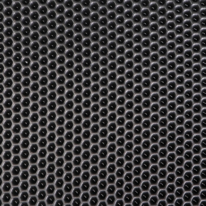 Коврик eva универсальный Grand Caratt, Соты 43 х 62 см, черный