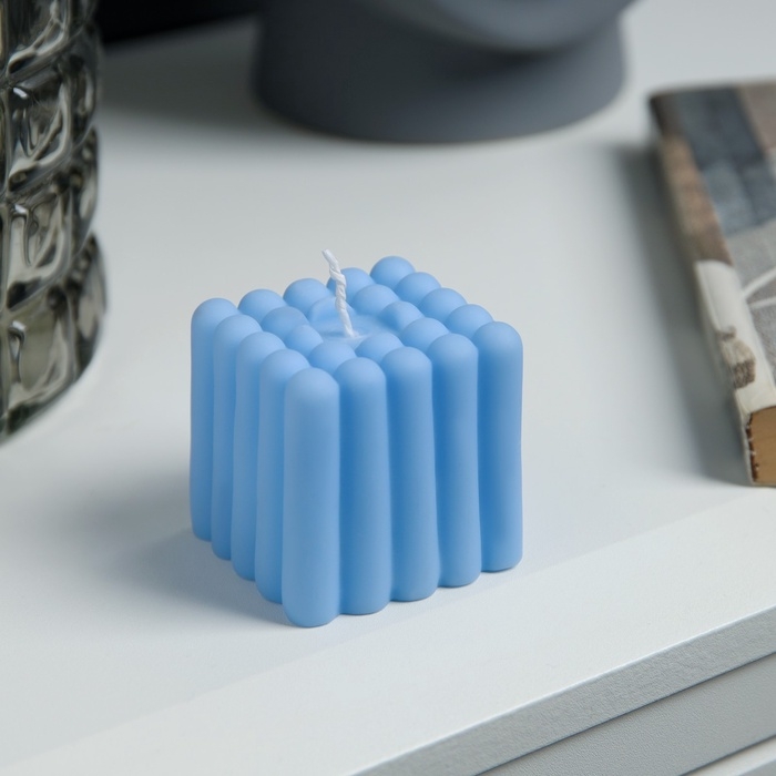 Светодиодная фигура «Куб» 5х5 см, батарейки АG13х3 (в комплекте), свечение теплое белое Светодиодная фигура «Куб» 5х5 см, батарейки АG13х3 (в комплекте), свечение теплое белое