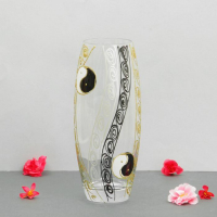 Ваза FLORA "Инь-Янь" d-7,5см 10х26см Ваза FLORA "Инь-Янь" d-7,5см 10х26см