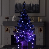 Умная гирлянда &laquo;Нить&raquo; 10 м роса, IP20, серебристая нить, 100 LED, управление с приложения, свечение RGB, USB