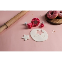 Набор плунжеров кондитерских Доляна &laquo;Цветок. Листок. Звёздочка&raquo;, 3 шт