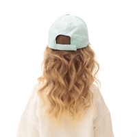 Бейсболка для девочек MINAKU,цв.голубой,р-р 52 см Бейсболка для девочек MINAKU,цв.голубой,р-р 52 см