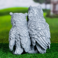 Садовая фигура "Сова - семья" 23х21х15см