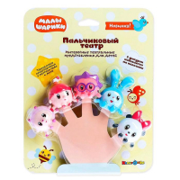 Набор для купания &laquo;Малышарики: Пальчиковый театр&raquo;, 5 фигурок