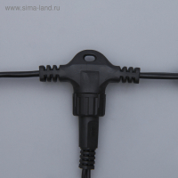 Гирлянда &laquo;Занавес&raquo; 2 &times; 1.5 м, IP44, УМС, тёмная нить, 360 SMD-LED, свечение белое, 220 В