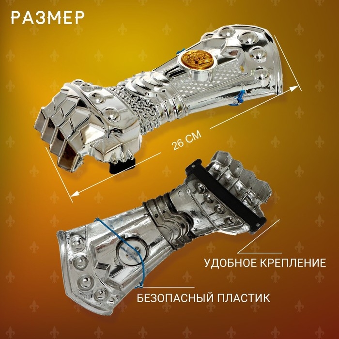 Набор рыцаря &laquo;Орден Льва&raquo;, меч, перчатка и щит