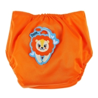 Многоразовый подгузник «Лев», цвет оранжевый Многоразовый подгузник «Лев», цвет оранжевый
