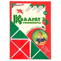 Развивающая игра &laquo;Квадрат Воскобовича&raquo;, 2 цвета