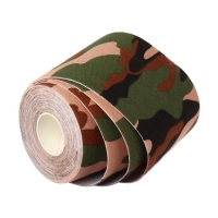 Кинезио - тейп, 7,5 см &times; 5 м, цвет камуфляж