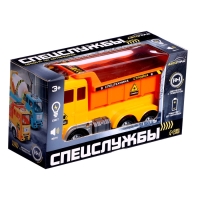 Машина &laquo;Спецслужбы. Самосвал&raquo;, световые и звуковые эффекты, работает от батареек