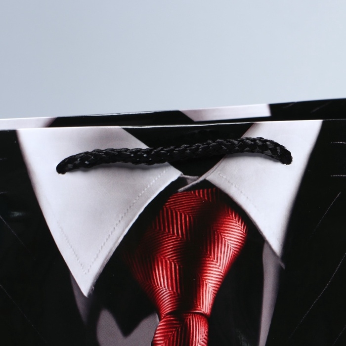 Пакет подарочный ламинированный вертикальный, упаковка, &laquo;Самому лучшему&raquo;, ML 21 х 25 х 8 см