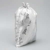 Мешочек подарочный парча &laquo;С Новым Счастьем&raquo;, 20 х 30 см +/- 1.5 см, Новый год