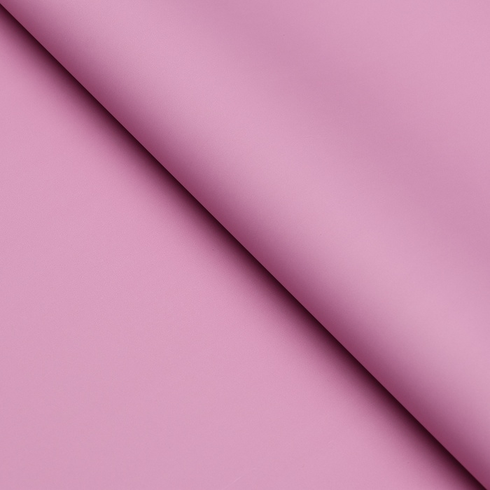 Пленка для цветов тонированная, матовая, розовая орхидея, 0,5 х 10 м &plusmn;1 см, 65 мкм