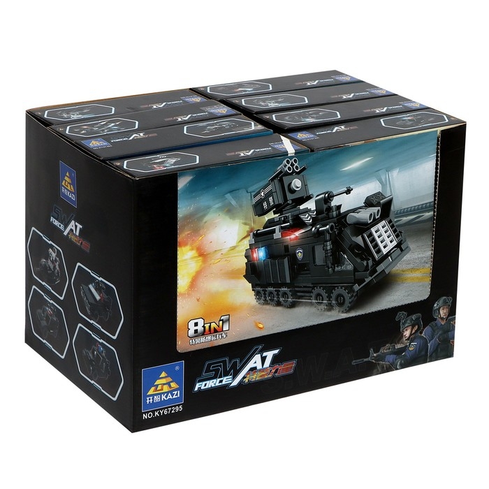 Конструктор Спецназ &laquo;Мобильный штаб&raquo;, 8 в 1, МИКС