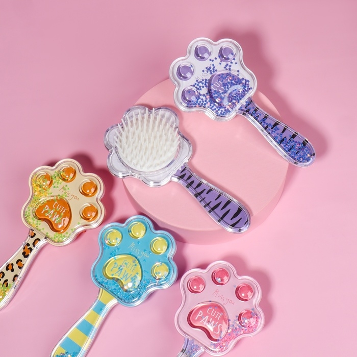 Расчёска - шейкер, 8 &times; 15,6 см, рисунок МИКС