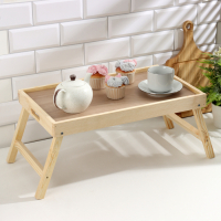 Столик для завтрака складной, 50&times;30см, с ручками
