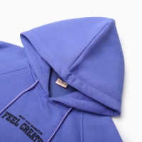 Толстовка женская, цвет лиловый, размер 42-46 (ONE SIZE) Толстовка женская, цвет лиловый, размер 42-46 (ONE SIZE)