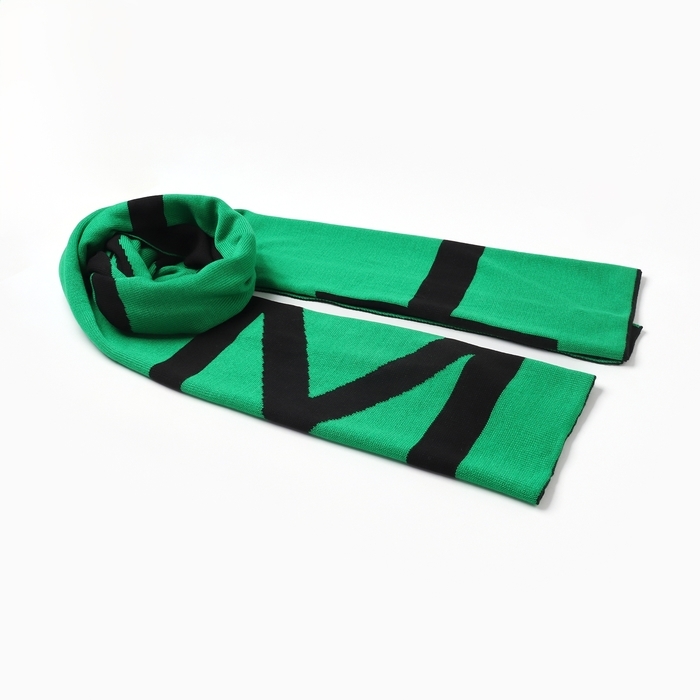 Шарф женский двусторонний MIST зеленый, размер 47*226см Шарф женский двусторонний MIST зеленый, размер 47*226см