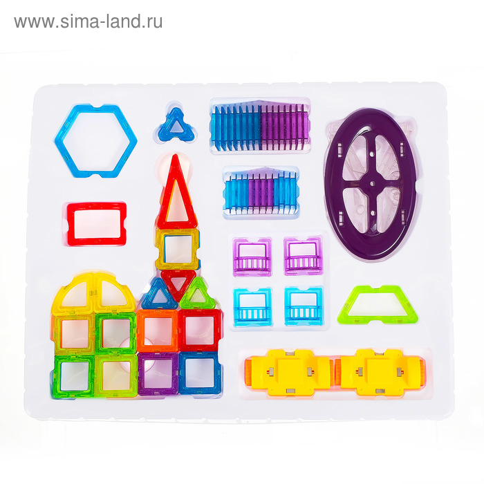 Конструктор магнитный «Мини магический магнит», 106 деталей Конструктор магнитный «Мини магический магнит», 106 деталей