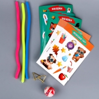 Подарочный набор школьника &laquo;Зверята&raquo;, 14 предметов