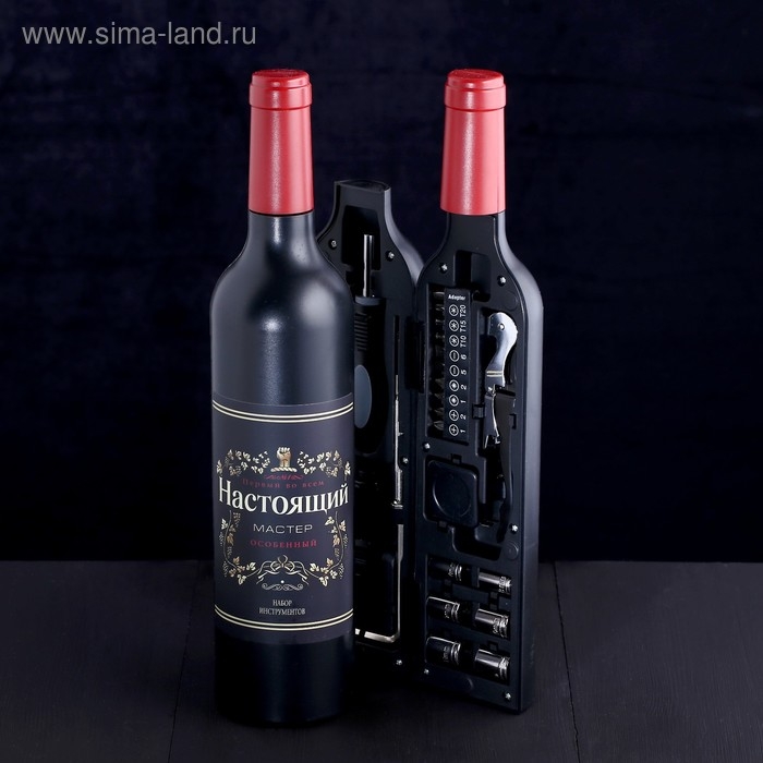 Набор инструментов &laquo;Настоящий мужчина&raquo;, в бутылке, 23 предмета