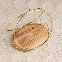 Подставка для кашпо "Астрид" овальная 13х10х13см Подставка для кашпо "Астрид" овальная 13х10х13см