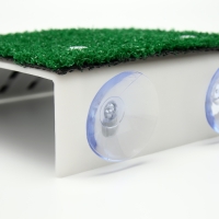 Мостик для черепах средний, на присосках, 18 х 12 х 5 см