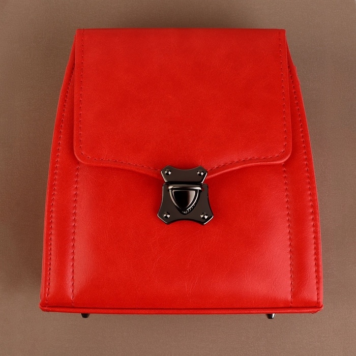 Застёжка для сумки, 4 &times; 4,2 см, цвет чёрный никель