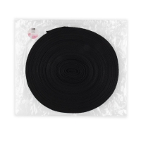 Стропа ременная, 30 мм, 50 &plusmn; 1 м, плотность 9,5 гр/м, цвет чёрный