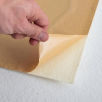 Самоклеящаяся ПВХ панель "Бежевая плитка" 70*77см