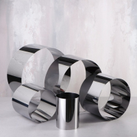 Набор форм для выпечки и выкладки &laquo;Круг&raquo;, d-30, h-14 см, 5 шт